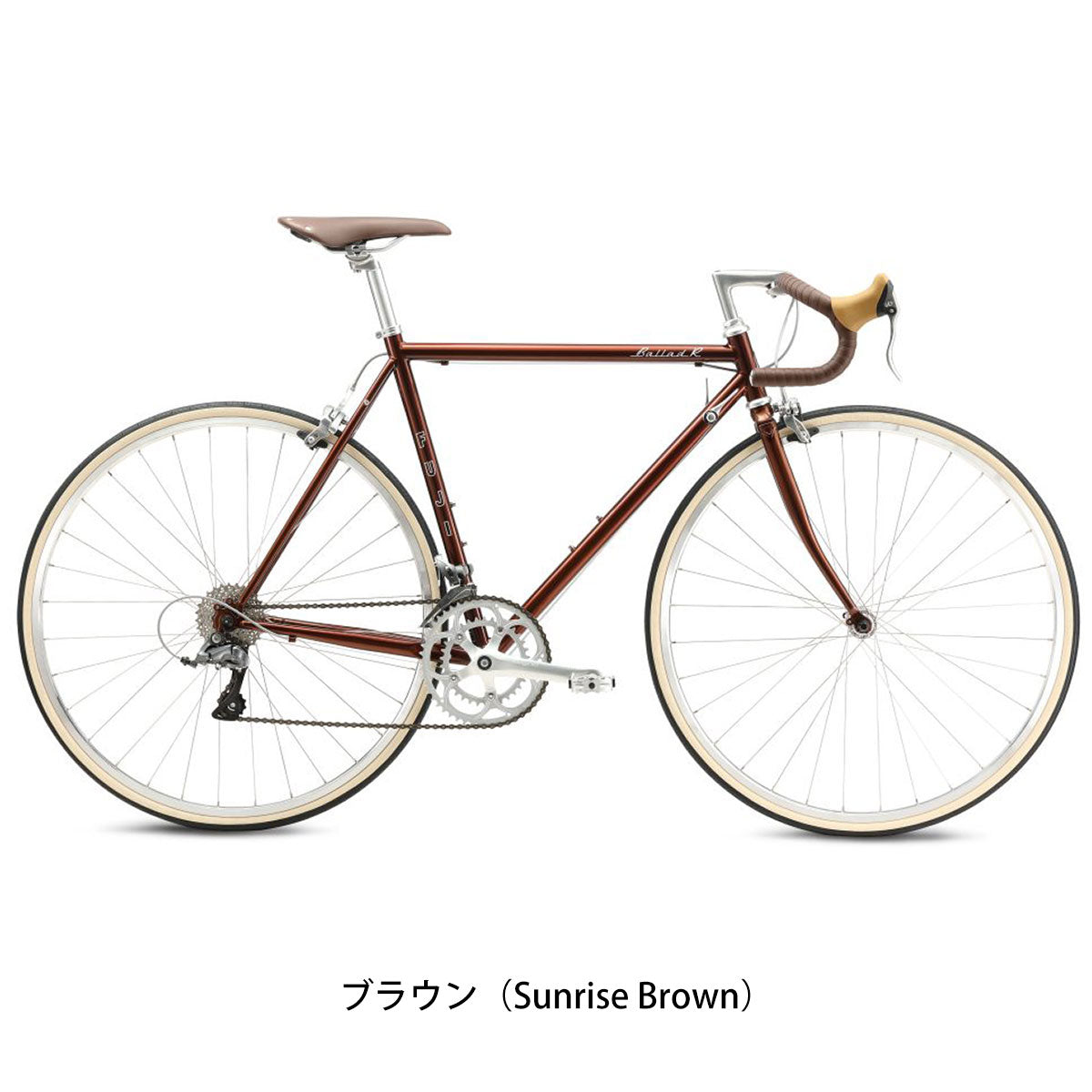 店頭受取限定 フジ BALLAD R 2024 ロードバイク 700C 16段変速 の自転車写真