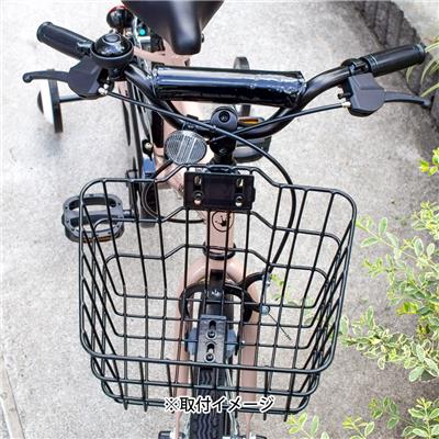 幼児・子供車用バスケット センタン 自転車 前カゴ CTB-CHI(カゴブラケット付属)ブラック 070207
