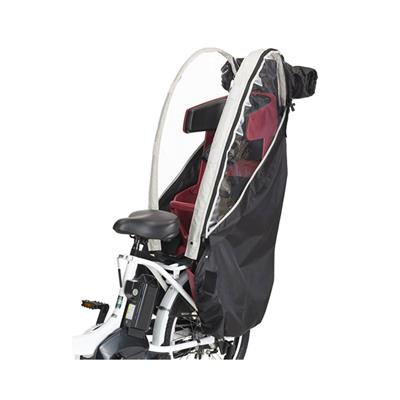 OGK 自転車 チャイルドシートカバー H@lello-kids ヘッドレスト付後チャイルドシート用レインカバー RCR-008