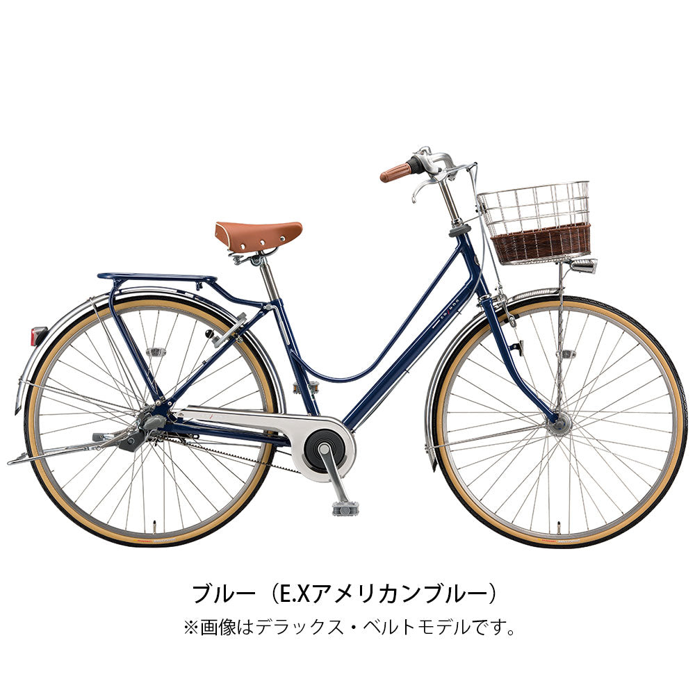 ブリヂストン ママチャリ シティ 自転車 2022年 カジュナ ベーシックライン デラックスベルトモデル ブリジストン BRIDGESTONE 27インチ 3段変速 オートライト CB73B2