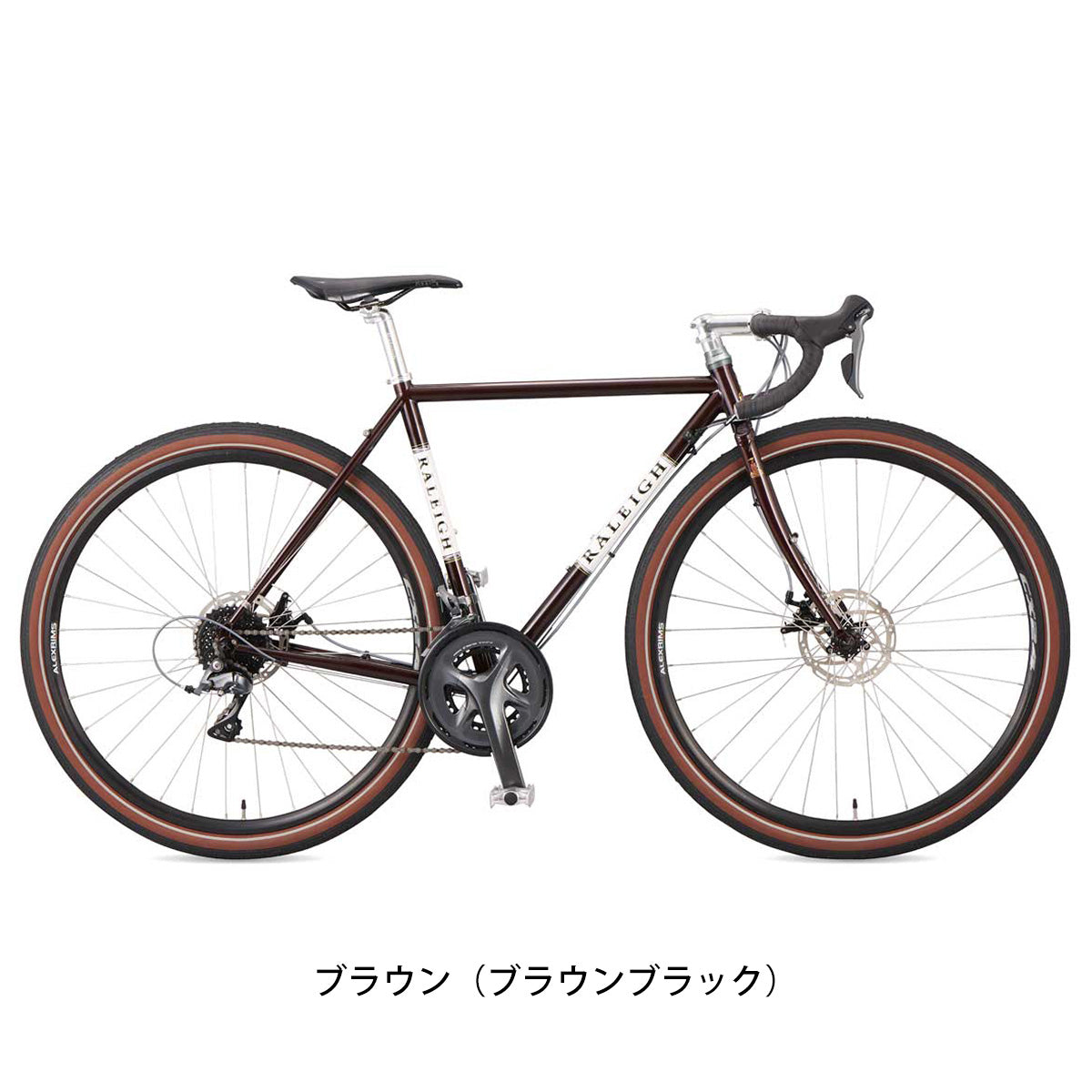 店頭受取限定 ラレー Carlton-DC ロードバイク 700C 16段変速 の自転車写真