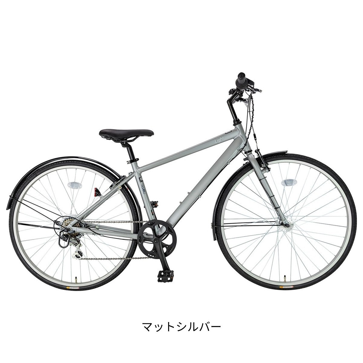 スポーツ車 noARu ライト サイクルスポット 27インチ 6段変速 オートライト CS-276CROSS-HDR