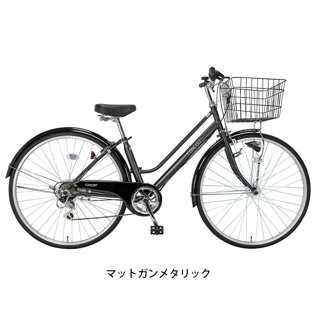 ママチャリ シティ 自転車 コンサートシティ276HD サイクルスポット 27インチ 6段変速 オートライト サイクルスポットオリジナル CS-CT276MLP-HD