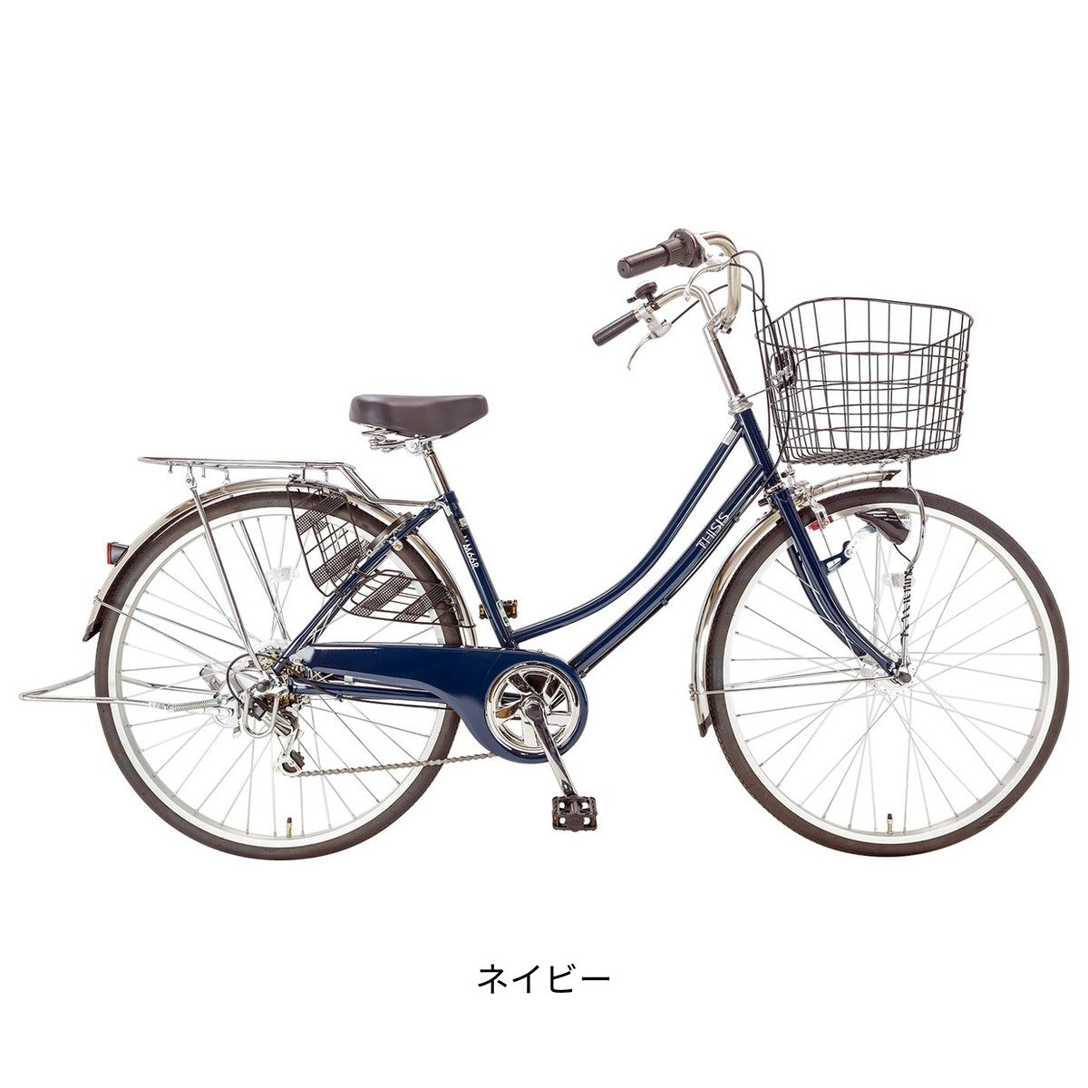 ママチャリ シティ 自転車 ディスイズ MM66HDR サイクルスポット 26インチ 6段変速 オートライト サイクルスポットオリジナル CS-ST266W-HDR BAA