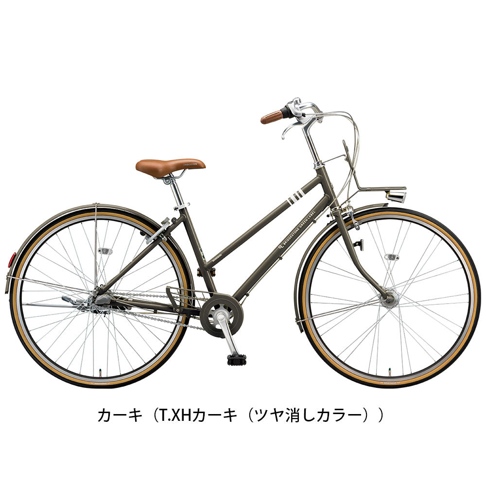 ブリヂストン クロスバイク スポーツ自転車 2022年 マークローザ 3S ブリジストン BRIDGESTONE 27インチ 3段変速 オートライト MR73T2