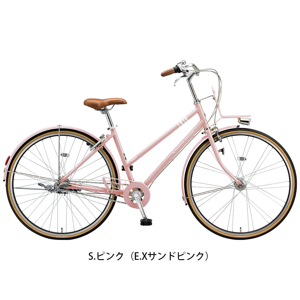 ブリヂストン クロスバイク スポーツ自転車 2022年 マークローザ 3S ブリジストン BRIDGESTONE 27インチ 3段変速 オートライト MR73T2