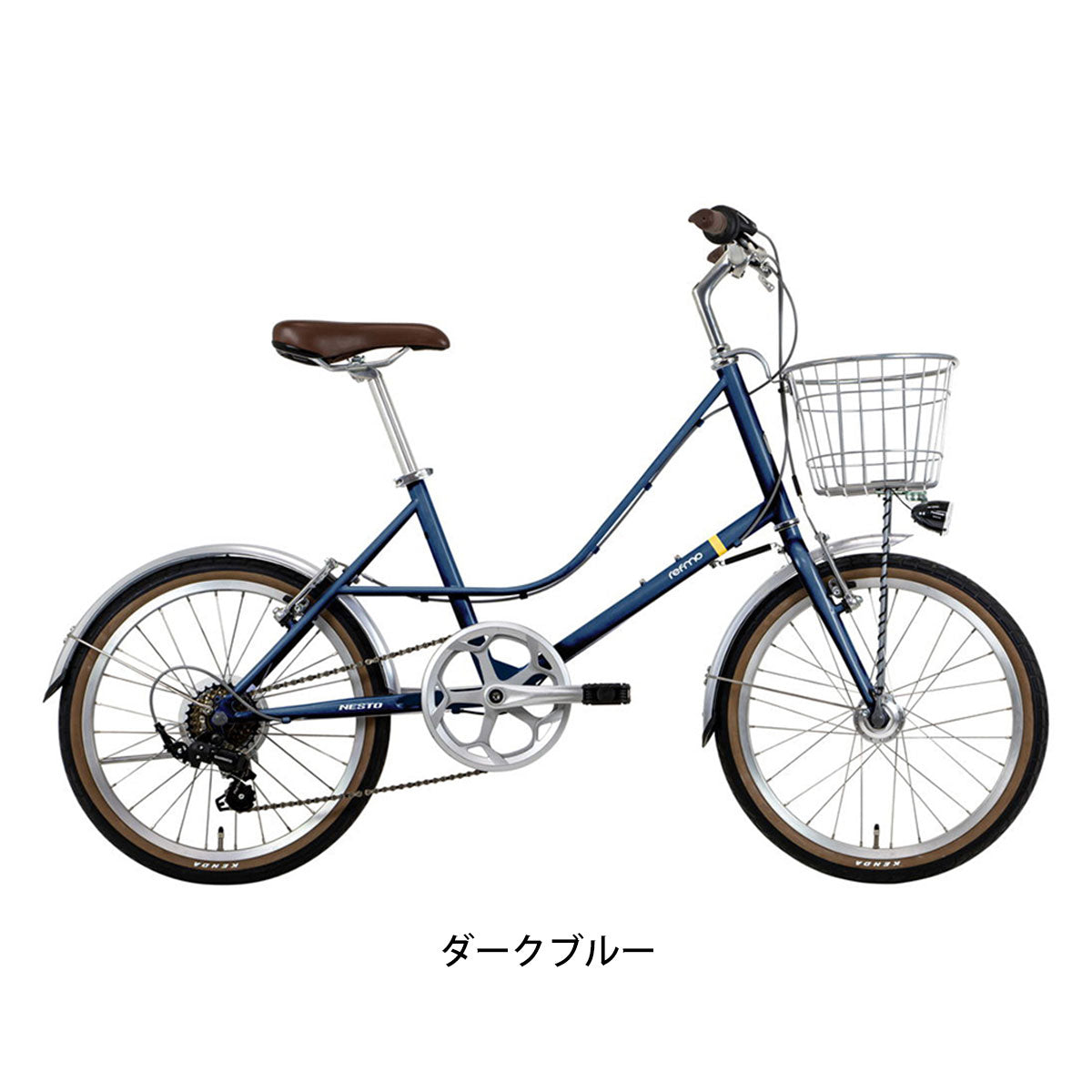 ネスト スポーツ自転車 ミニベロ 小径車 リフモ NESTO 20インチ 6段変速 オートライト refmo NE-22-016