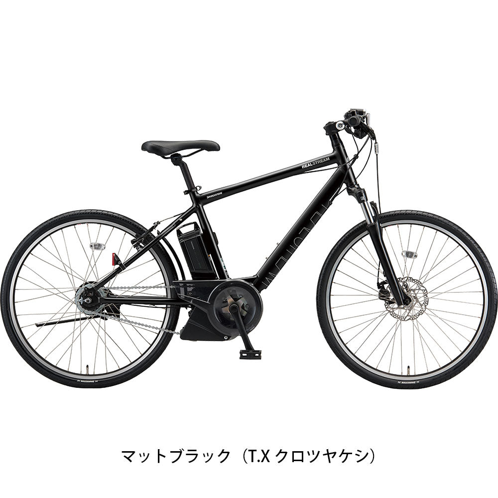 ブリヂストン Eバイク スポーツ 電動自転車 電動アシスト リアルストリーム ブリジストン BRIDGESTONE 26インチ 15.4Ah 8段変速 e-bike RS6C41