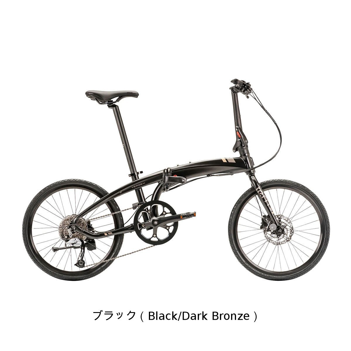 店頭受取限定 ターン Verge D9 折り畳み自転車 20インチ 9段変速 の自転車写真
