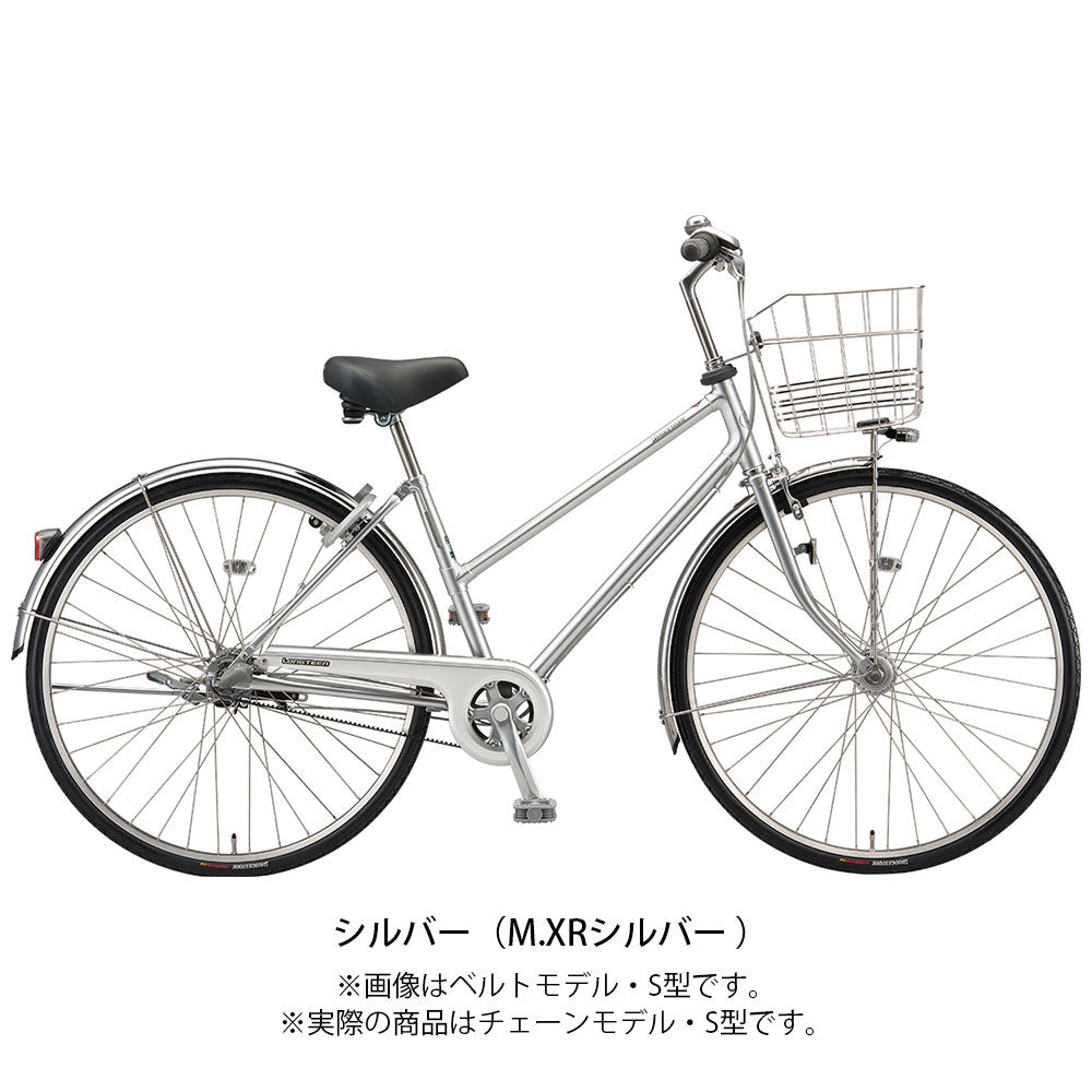 ブリヂストン ママチャリ シティ 自転車 2022年 ロングティーン デラックス チェーン・S型モデル ブリジストン BRIDGESTONE 26インチ 3段変速 オートライト L6ST2 の自転車写真