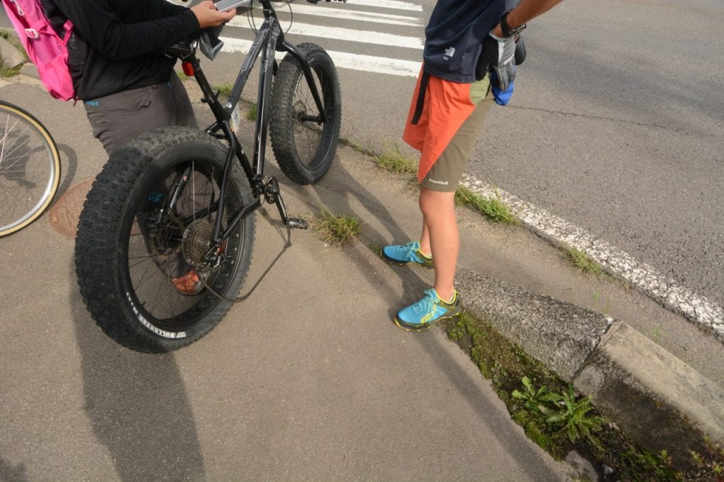 チェーンが切れるハプニング！