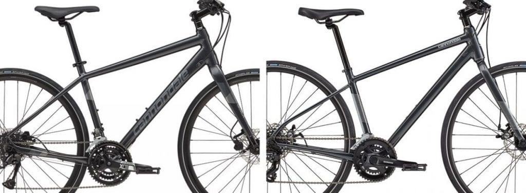 「Bad Boy」シリーズの代名詞、片持ちフォーク "Lefty"。他のクロスバイクとは一線を画す強烈な個性が刺さる。