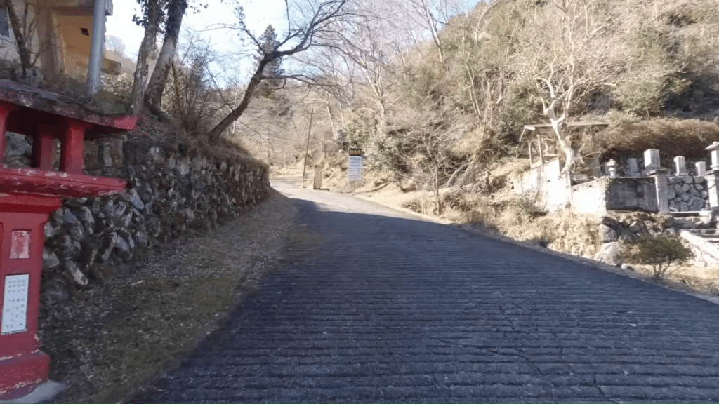 大観音像までの道は劇坂としても有名