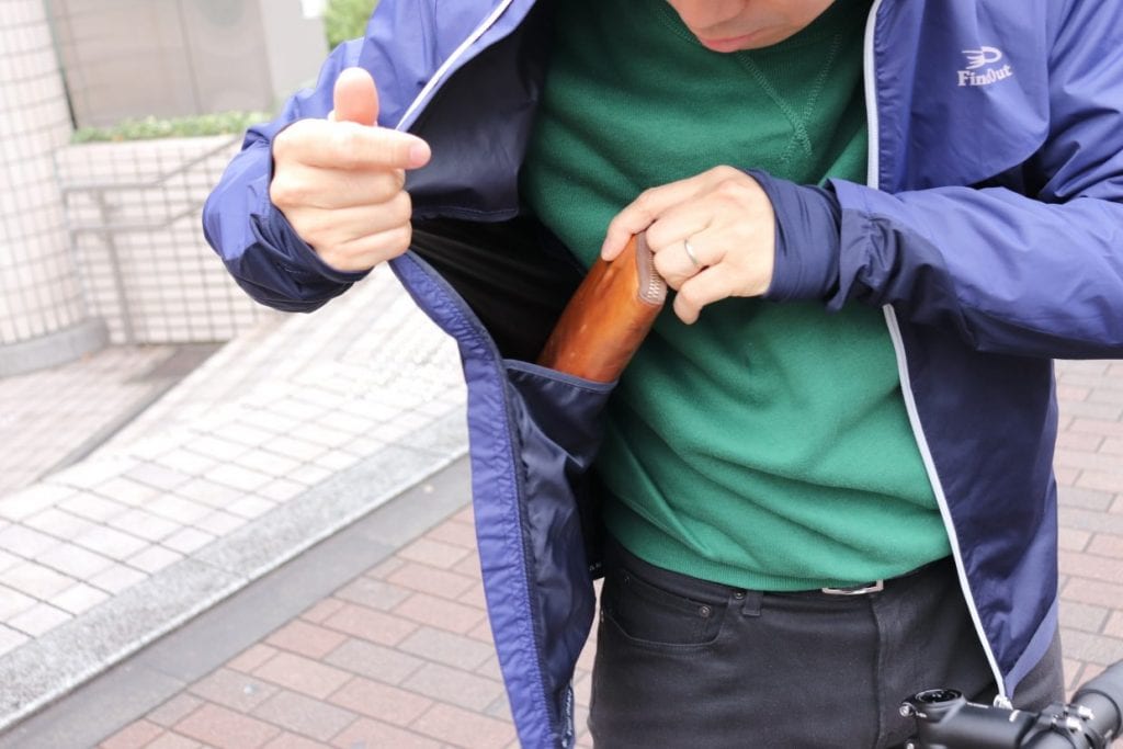 内ポケットつき