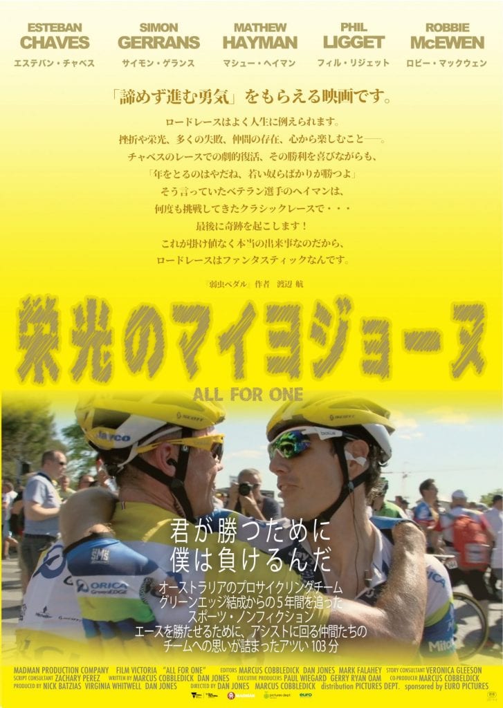 『栄光のマイヨジョーヌ』ポスター