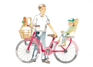 自宅近辺であっても、毎日の買い物、子どもの送迎…、日常での利用頻度は多い。