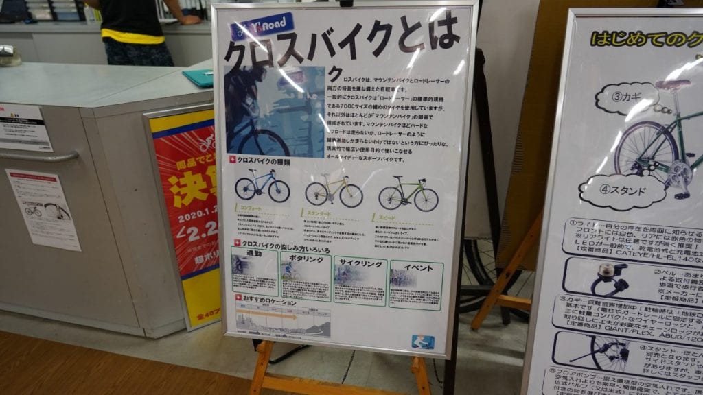 クロスバイクとは
