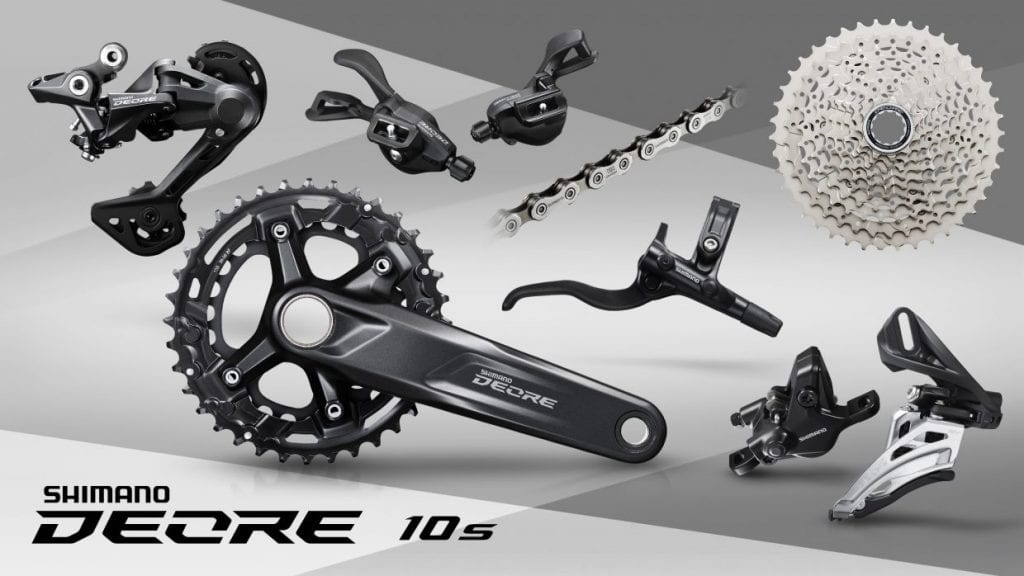 【DEORE】M4100シリーズ(フロントダブル×リア10速)