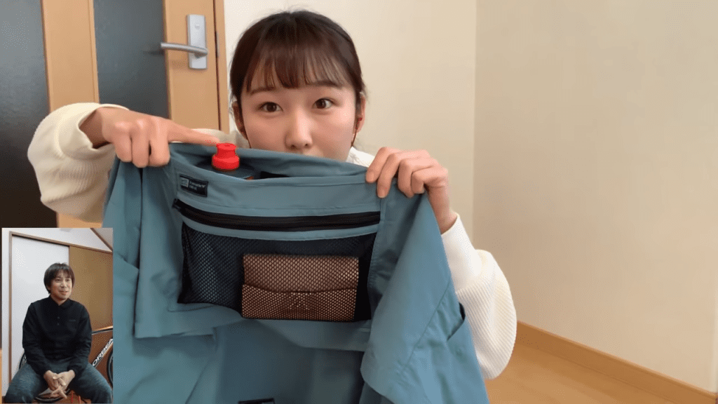 ボトルは縦に入る