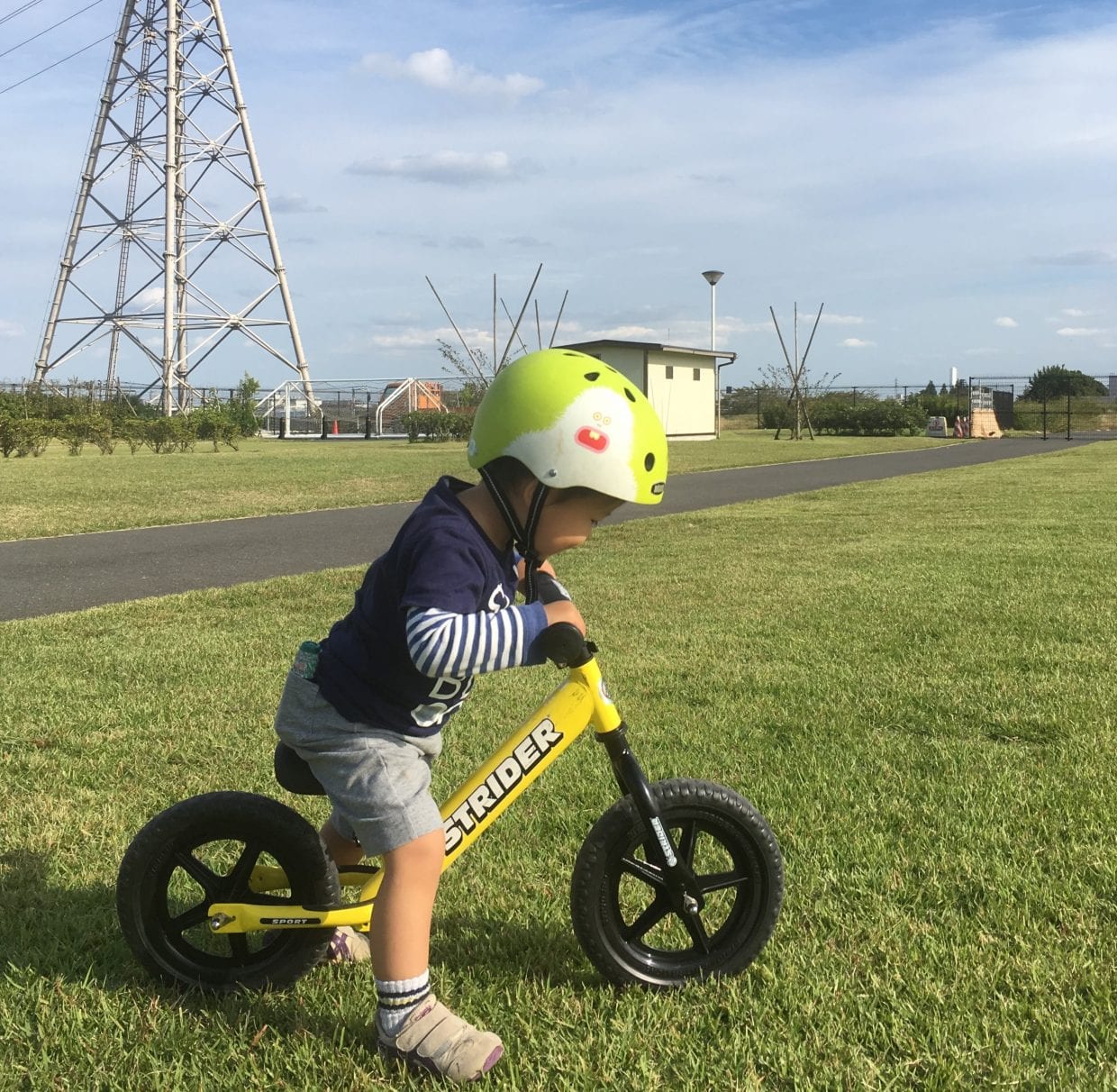 キックバイクデビューは3歳になる少し前