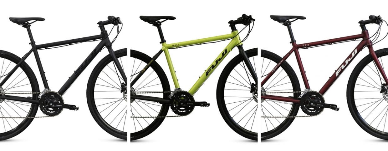 ディスクブレーキモデルはアースカラー中心の3色展開。