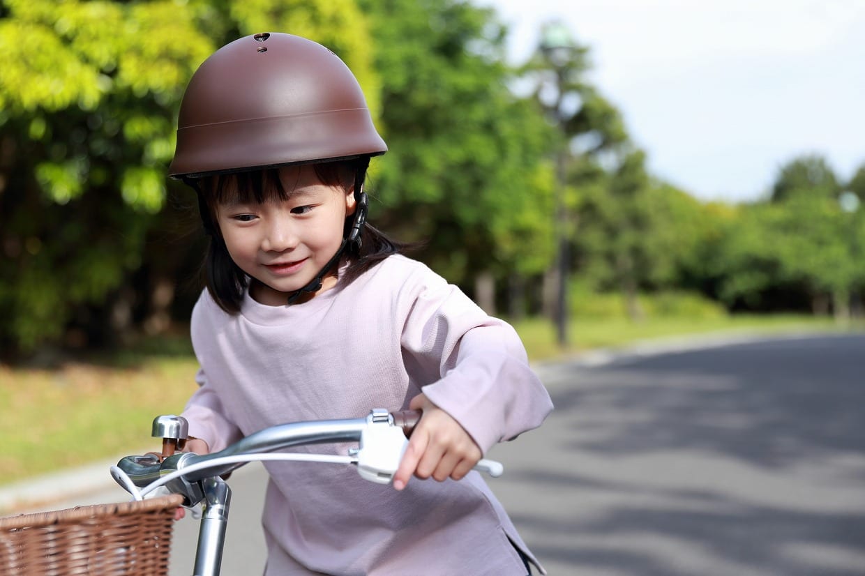 ストライダー用のヘルメットは自転車にも使える
