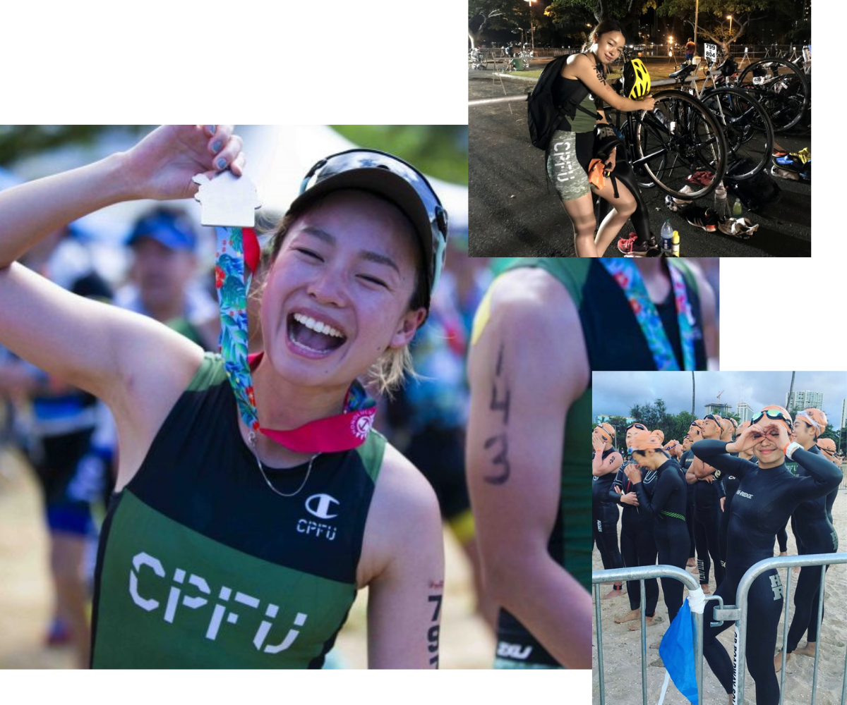 「トライアスロンへの挑戦をキッカケに、自転車に乗ることがより好きになりました。いつかはレースにも出てみたい!」