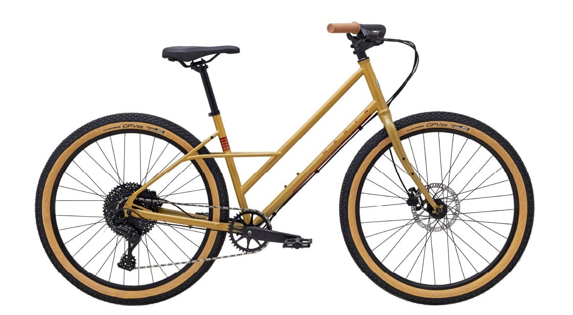 "女性の為に作った芸術的な自転車"、ラークスパー 1。実際にバイクを目の前にすると、コレが本当にカッコイイ! 子ども乗せ自転車を卒業した次の1台として、ママ目線でもかなりオススメできる。