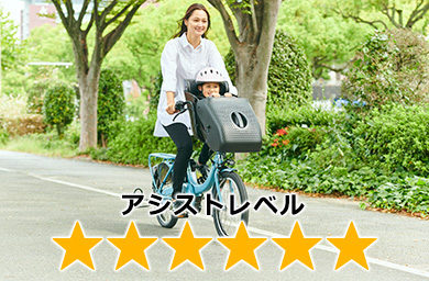 ヤマハのパスシリーズの中でも最高レベル★6つのアシストレベル