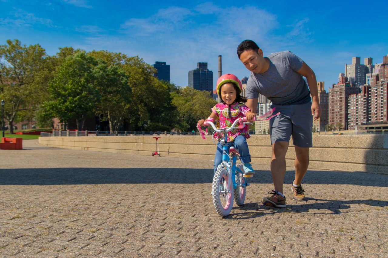 4歳で自転車デビューする子が多い