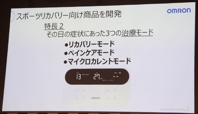 オムロン 低周波治療器 HV-F080 シリーズ