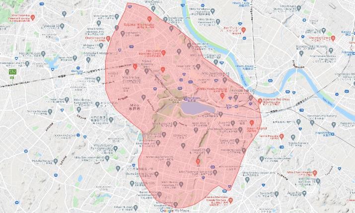 水戸市エリア