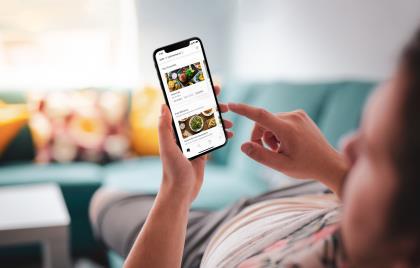 1.スマホでレストランの料理を注文