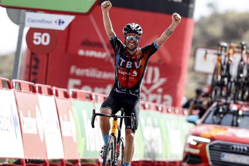 ブエルタ・ア・エスパーニャ 第 9 ステージ ダミアーノ・カルーゾ photo: Bettini photo
