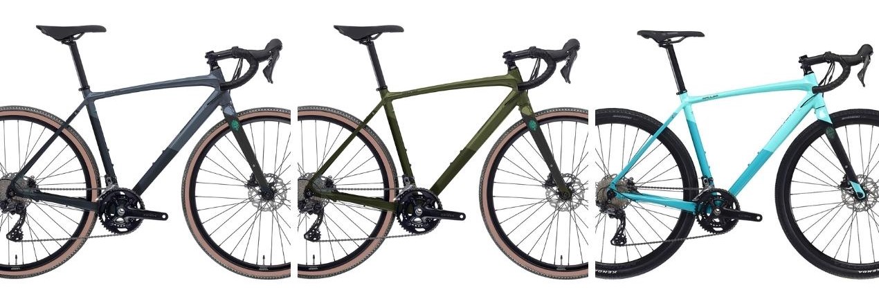 IMPULSOは3色展開。Blue Gray/Dark Blue GrayとGreen Forest/Dark Greenはタイヤがサイドスキン仕様