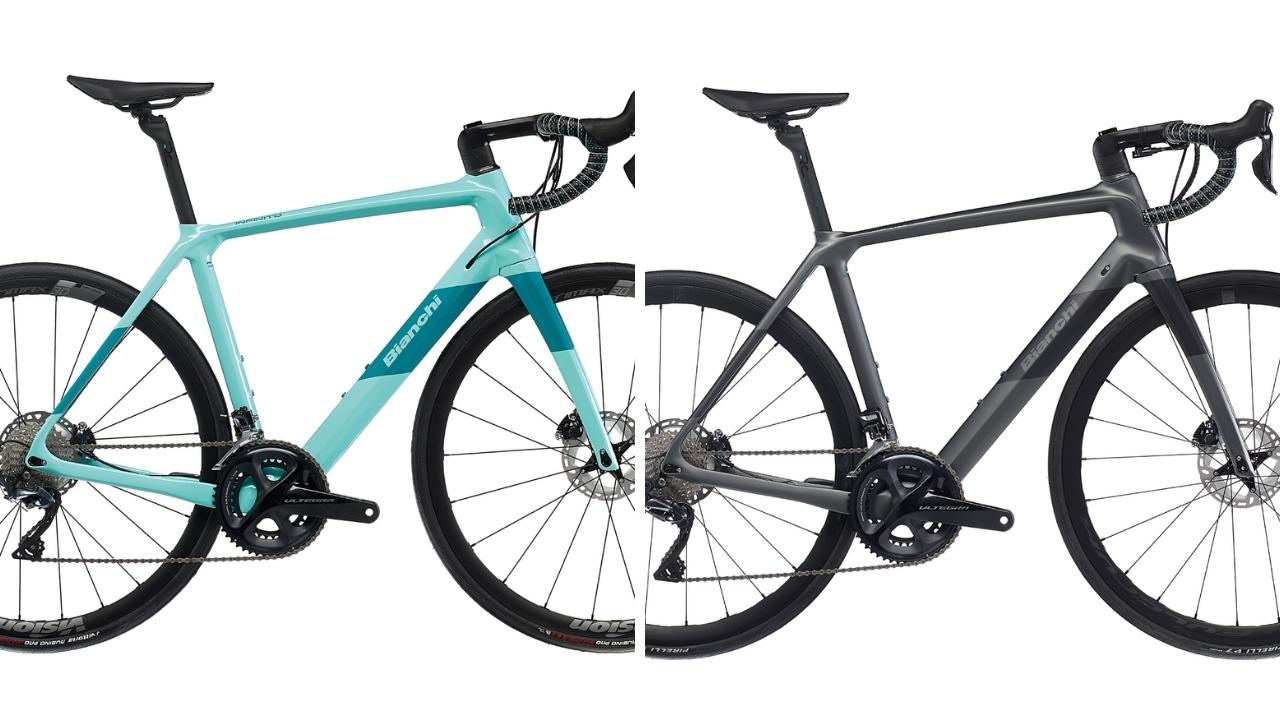 12速になった新型のシマノ・アルテグラを搭載したINFINITO。2色展開