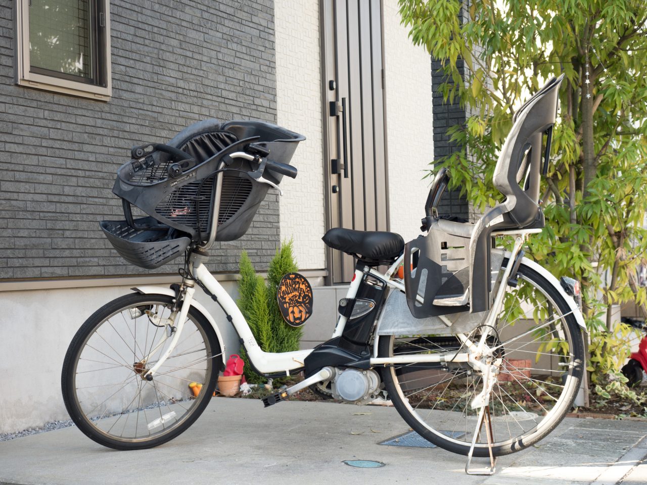 自転車のチャイルドシートは取り外し可能