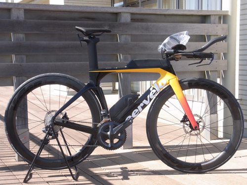CERVELO ( サーベロ ) トライアスロンバイク・TTバイク P-Series Disc ULTEGRA Di2 R8050 特別仕様車 ライト オレンジ / コーラル 54