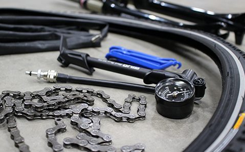 Probikeshopはアクセサリー・パーツも充実している