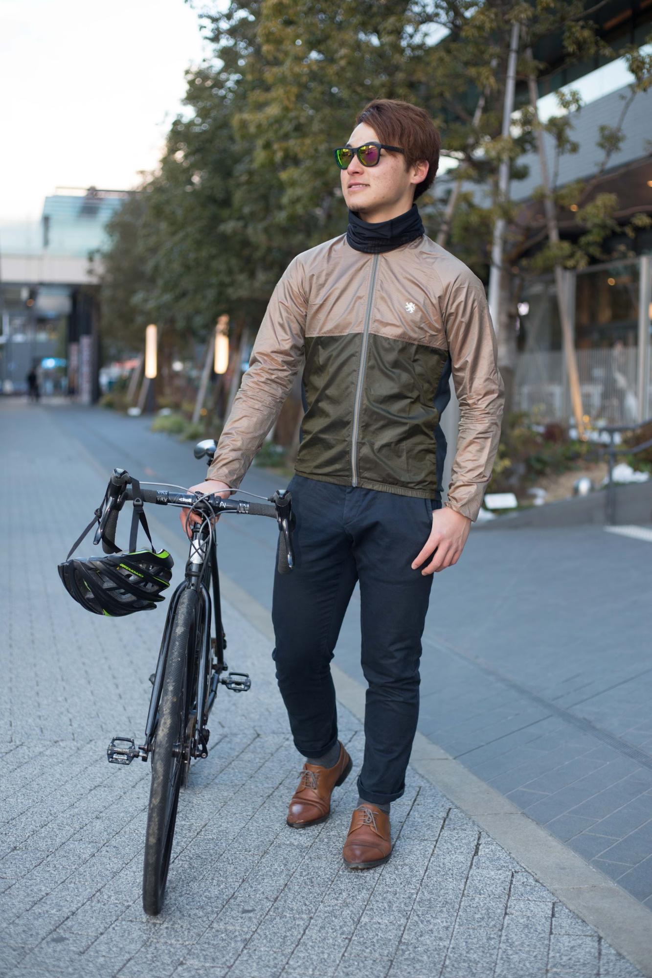 元自転車youtuber サイクリングマンのコーディネート
