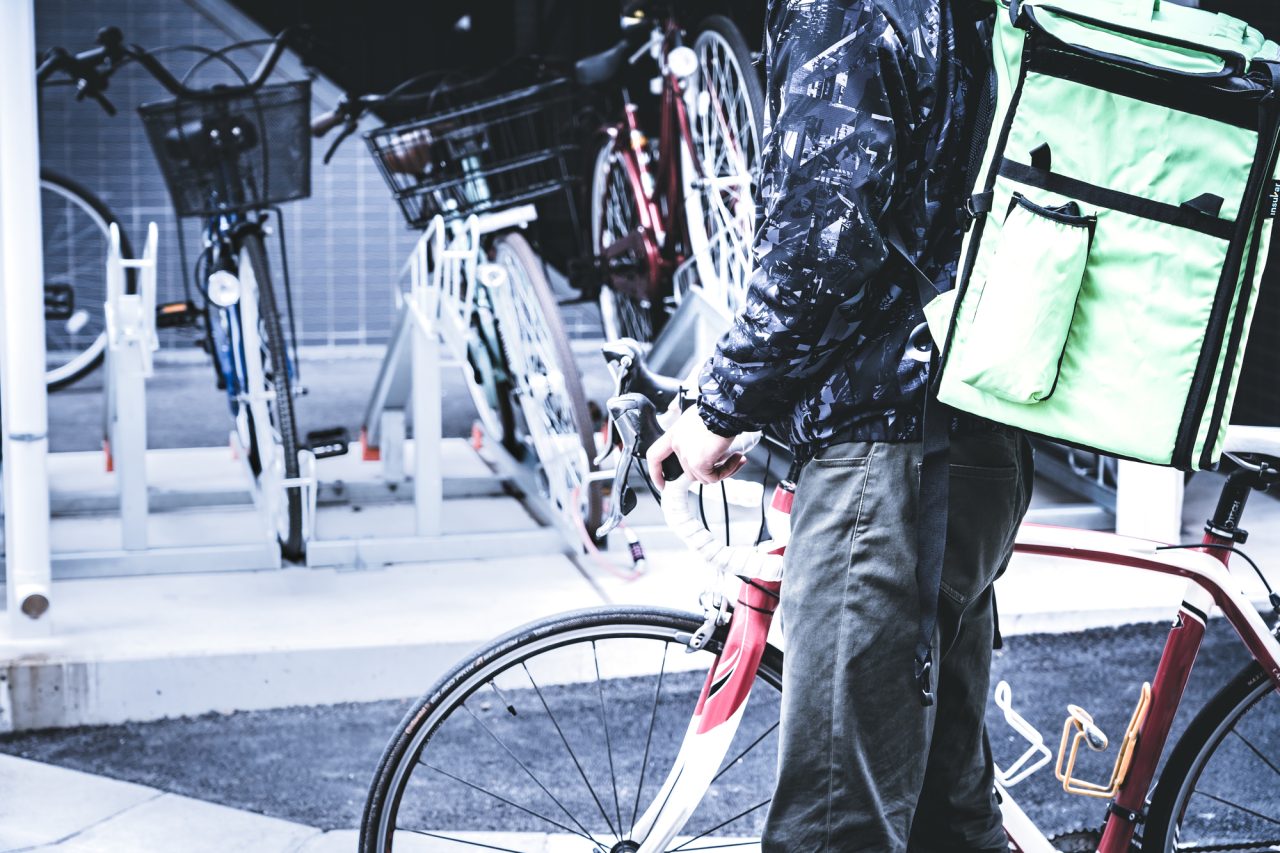 配達で使う自転車は自分で用意する必要がある