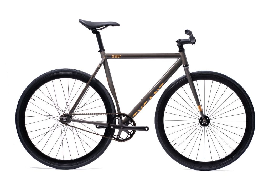 RAW STEEL MATTE WITH BLACK METAL Complete Bike : ¥170,000 +TAX