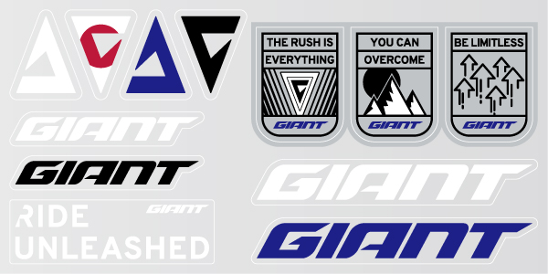 GIANT オリジナルステッカー