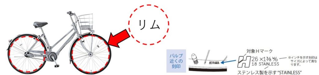 ステンレスリム