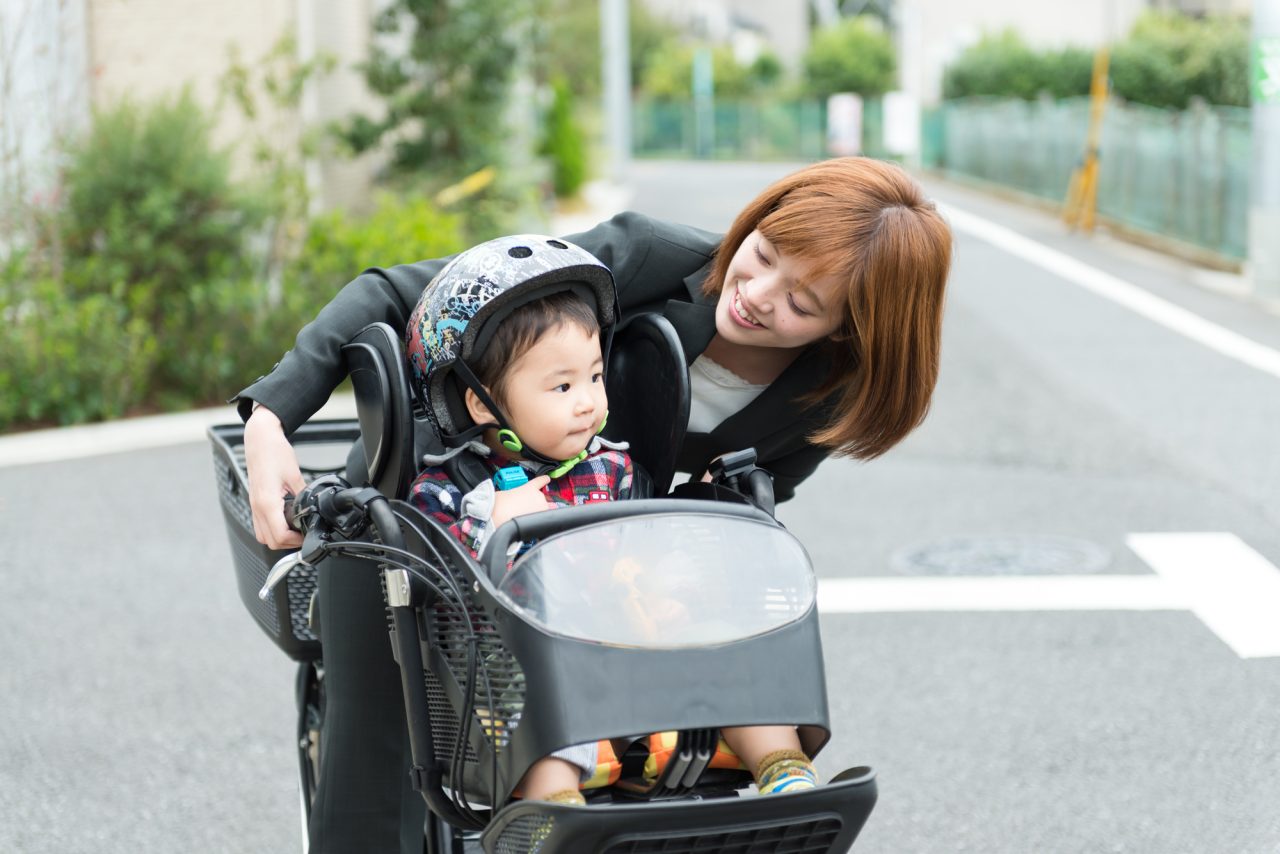 子供乗せ電動アシスト自転車は、通勤や送迎に大活躍