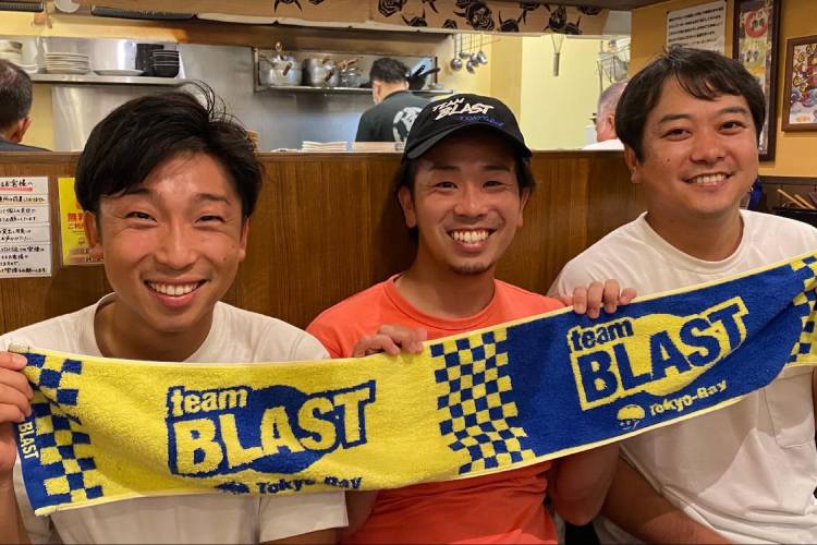 teamBLAST(チームブラスト)伊藤さん、松谷さん、中田さん