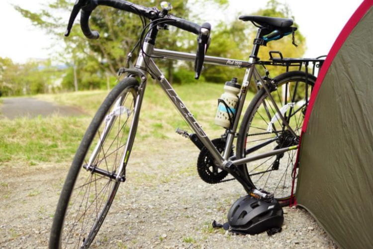 bike and camp