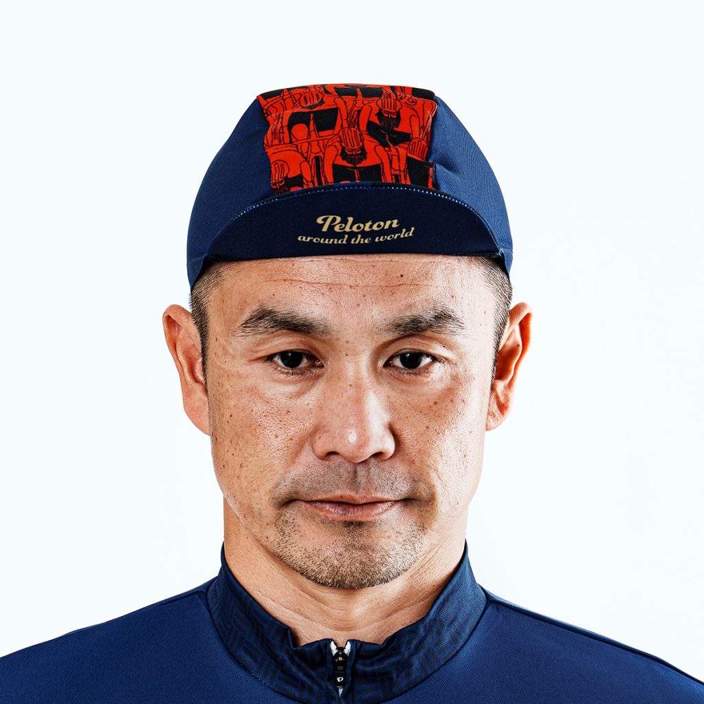 リンネ×パールイズミ ジャパントリコロール サイクルキャップ