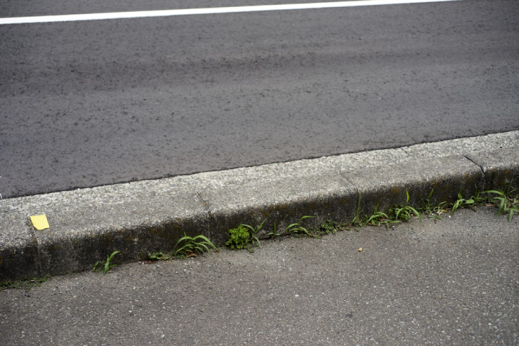 車道と歩道の段差(イメージ)
