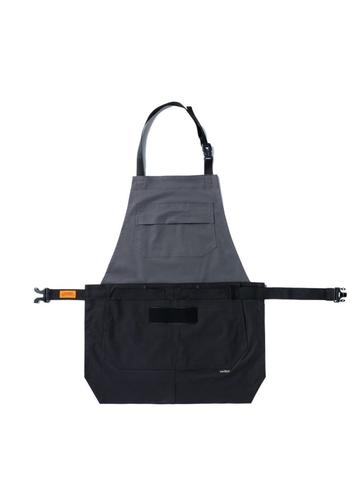 narifuri×UNIVERSAL OVERALL 2WAY メカニカルエプロン